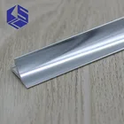 Durable polish aluminum ceramic tile trim corner edge for bathroom