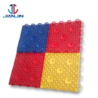 Plastic Anti-slip Mat PVC Floor Carpet Polyester Material Waterproof Hollow Mats