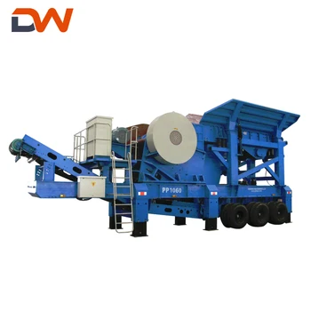Portable Mobile Concrete Crushing Plant For Sale
