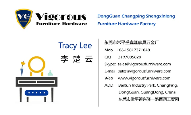 Tracy 2018 name card