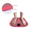 EMS Physiotherapy Massage Mat Electric USB Charging Vibration Foot Massager 2019