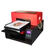 wholesale price of automatic A3 DTG 6colors flatbed custom t-shirt printer machine with RIP software