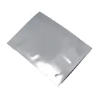 Matte Aluminum Foil Mylar Bag Silver Vacuum Sealer Food Storage Package Pouches for Coffee Tea Powder Heat