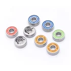Custom High Speed 8x22x7 Roller Inline Skate Shoe Wheel Micro Ball Bearing 608