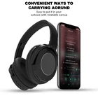 ANC01 Bluetooth Headphones, Active Noise Cancelling Headphones Wireless or Wired over Ear Headphones