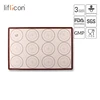 #Liflicon Silicone and Fiberglass Reusable Baking bakeware Mat for baking and pastry