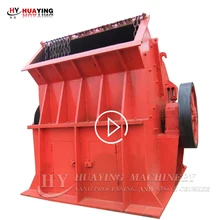 PC series small mini portable diesel engine glass bottle stone hammer crusher mill price for glass recycled