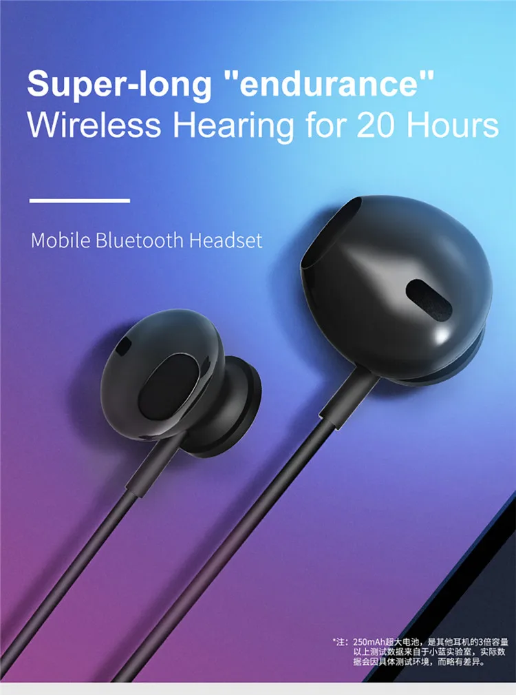 SYYTECH X7 Plus Neckband wireless sports Headphone V4.1Bluetooth HIFI noise reduction Magnetic attraction music call headset - ANKUX.COM