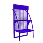Retail shops plastic powder coating scarf display rack