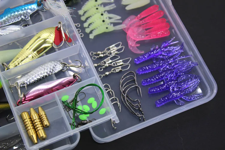 Organización del kit en caja compacta