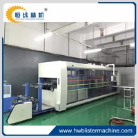 Four Stations Plastic Vacuum Thermoforming Machine