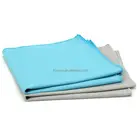 Light Blue Microfibre Cleaning Cloths For Glass And Windows