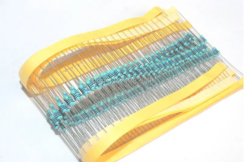 Free Shipping 1/4W 10k ohm +/- 1% resistor 1/4w 10K ohm Metal Film Resistors / 0.25W color ring resistance (200Pcs/Lot)