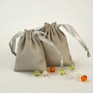 modern design cotton drawstring gift bag cotton muslin bag