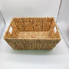 Natural Woven Seagrass Basket For Storage Laundry