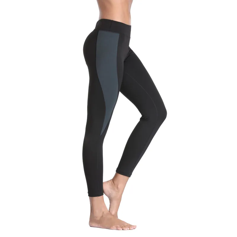 High Waist Fitness Yoga Wear Pants Recycled Plastic Sportswear Women Yoga Pants, Black with gray;black with purple
High Waist Fitness Yoga Wear Pants Recycled Plastic Sportswear Women Yoga Pants, Black with gray;black with purple