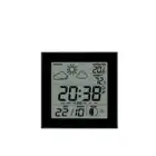 Digital Weather Station Alarm Clock With Temperature