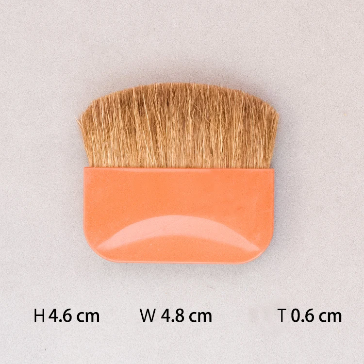 Animal hair Compatible with Makeup Case Mini kabuki Contour Blush Brush