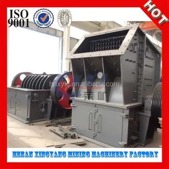 Single stage hammer crusher for coal and stone crushing