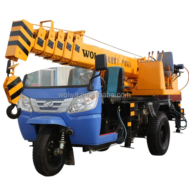 3ton tricycle small crane