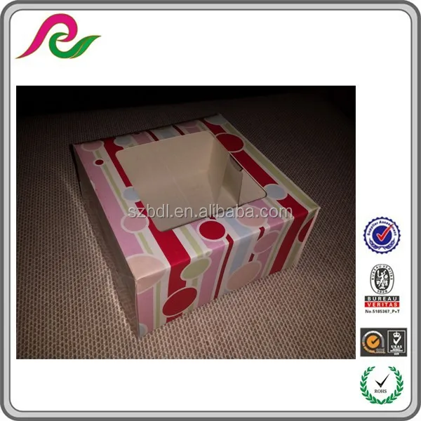 packaging & printing  boxes  cupcake boxes  fashion colorful