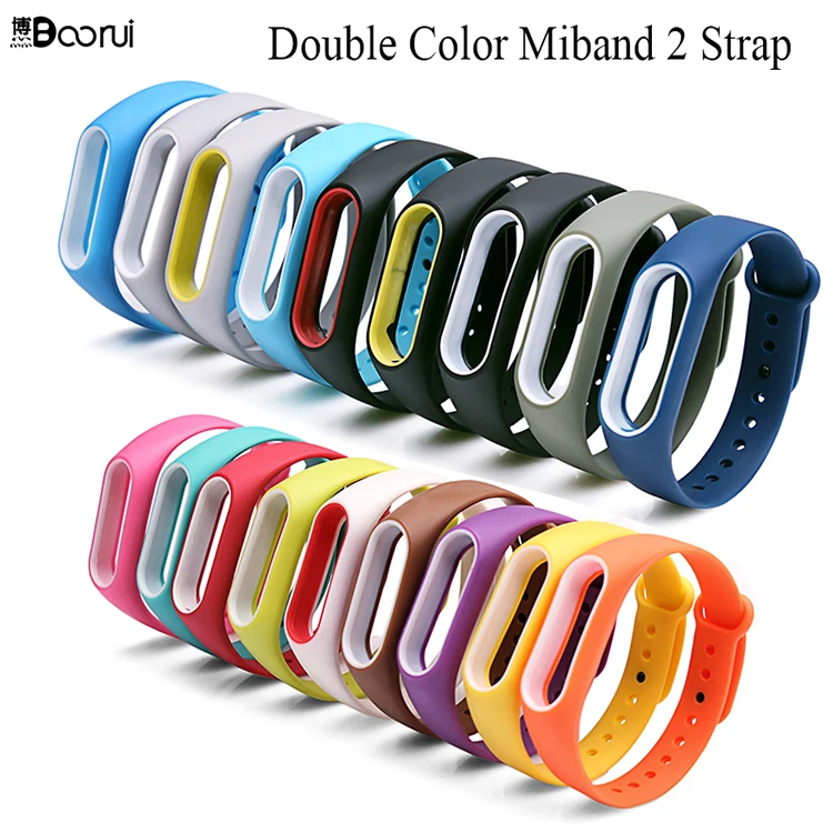 double color miband 2 strap