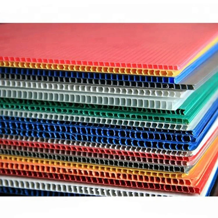 New Material Corrugated Plastic Sheet, PP Hollow Sheet ,UV Stabilized