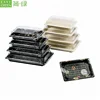 Easy Green Factory Price Disposable Plastic Japanese Take Away Food Container Biodegradable Sushi Box