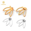 18K Rose Gold Plated Small Cute Post Ear Stud Earrings For Women