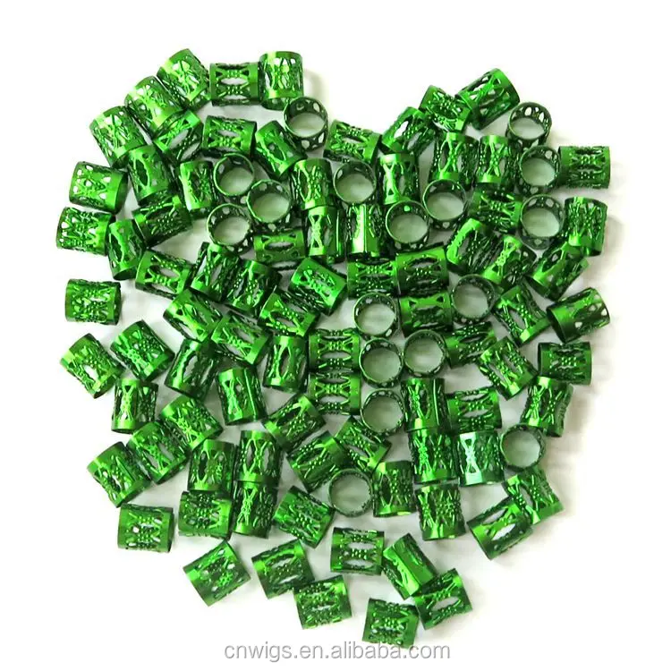 XUCHANG HARMONY 2000 Pieces Green hair beads for braids dreadlocks crochet hair, Silver
XUCHANG HARMONY 2000 Pieces Green hair beads for braids dreadlocks crochet hair, Silver