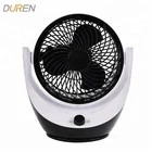Small little night electric adjustable table fan size