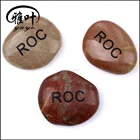 Engraved Words Stones Natural Mixed Polished River Rock Stone