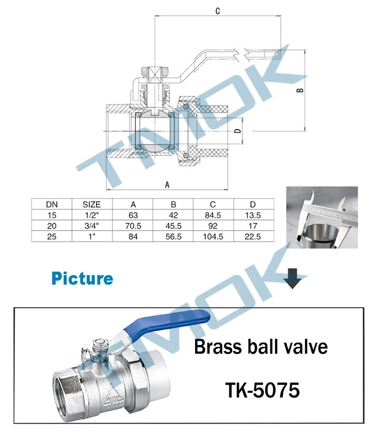chrome plated solenoid double joint ppr outer brass ball valve