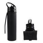 Wholesale Private Logo Printing Silicone Folding Water Bottle