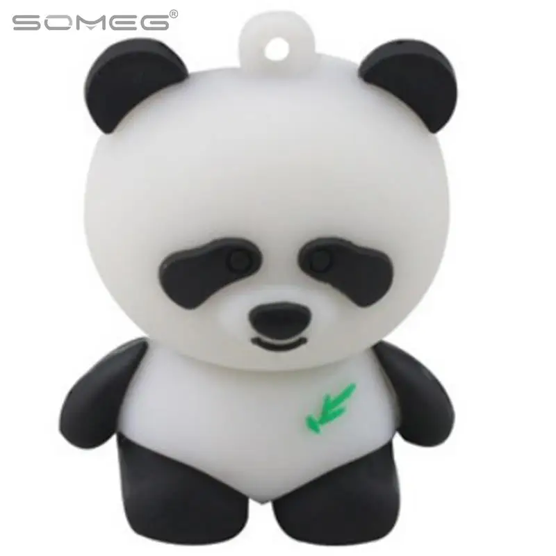

2.0 usd flash drive Cartoon panda model eternal storage memory card pen drives Stick 1GB 2GB 4GB 8GB 16GB 32GB