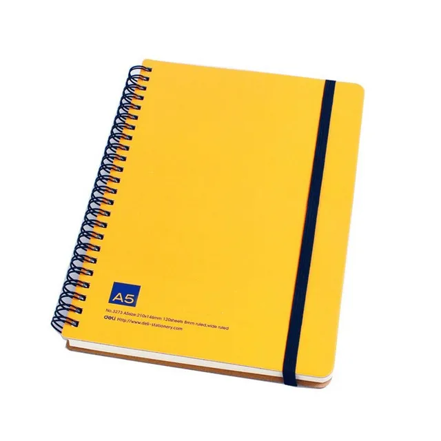 recyclable paper spiral notebook/exercise book in factory price