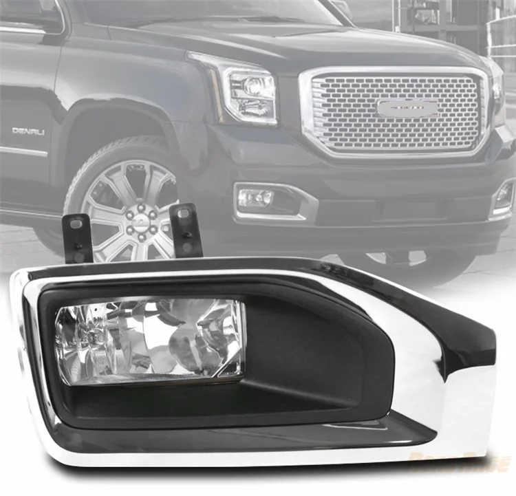 conjunto de lámpara de luz antiniebla para gmc yukon/xl/denali