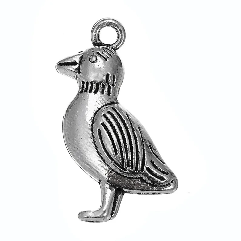 2018 Zinc Alloy Antique Silver Plated Atlantic Puffin Bird Animal Charm Jewelry Accessory For Keychain Necklace Bracelet Making
2018 Zinc Alloy Antique Silver Plated Atlantic Puffin Bird Animal Charm Jewelry Accessory For Keychain Necklace Bracelet Making