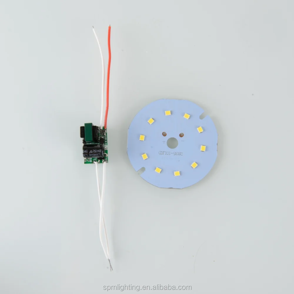 Cost-effective adjustable led panel light colorful led bulb skd parts with a discount