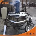 Stainless steel electric heating jacket kettle with agitator