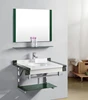 Hot Sale Popular lavabo glass basin bathroom countertop glass basin wall mounted bath glass basin countertop