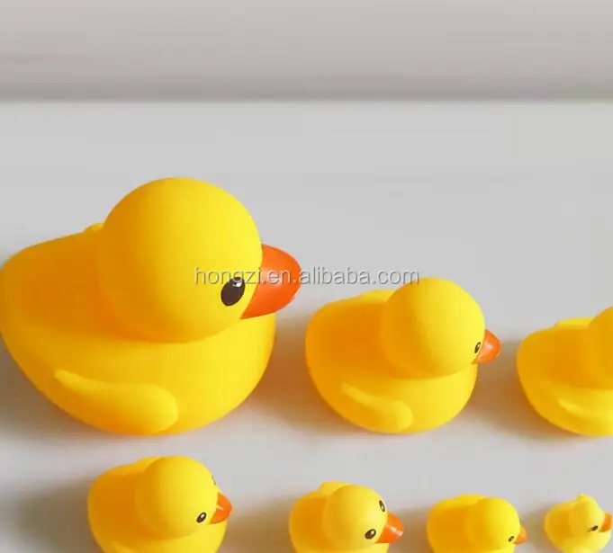 11cm yellow duck baby floating ducks kids bath toys for children