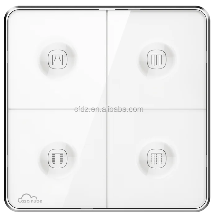 Zigbee 2-way Electric Curtain Smart Touch Controller - Famidy.com