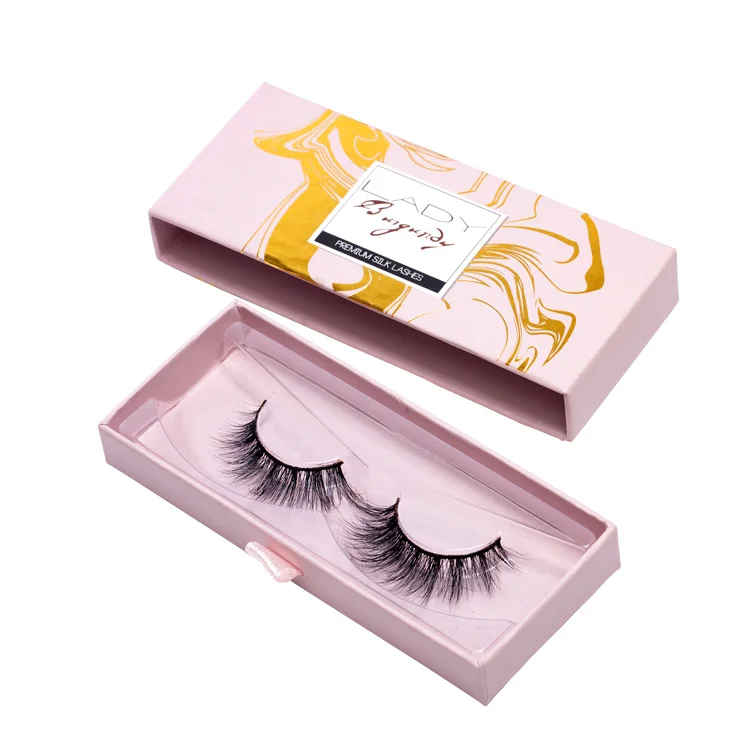 luxury pink rigid drawer lash box custom 
luxury pink rigid drawer lash box custom