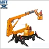 Hot sale hydraulic articulated boom lift/mobile spider lifter