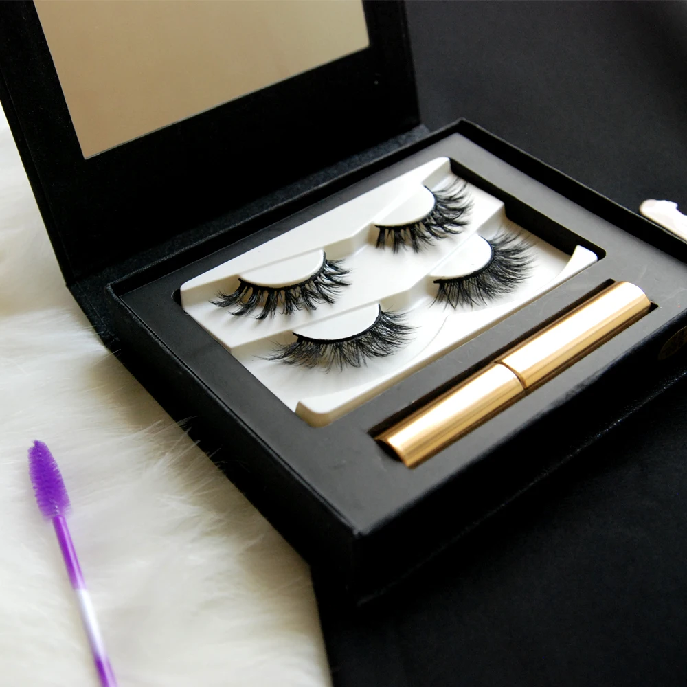 wholesale Magnetic Custom Eyelash Packaging synthetic Mink Eyelashes cheap low price oem, Black
wholesale Magnetic Custom Eyelash Packaging synthetic Mink Eyelashes cheap low price oem, Black