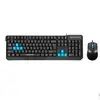 Wired USB Keyboard Mouse Combo for Home Office Internet bar gaming