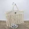 popular female bag hand made cotton crochet bag