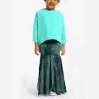 Kid Kurta Kurti Islamic Muslim Baju Melayu Malaysia Children Top Shirt Thobe Kid Wear