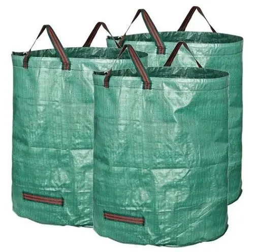 60L 120L 272L 500L 16 32 72 132 gal foldable reusable plastic gardening collapsable leaf garbage heavy duty waste garden bag, Green(as pictures show)
60L 120L 272L 500L 16 32 72 132 gal foldable reusable plastic gardening collapsable leaf garbage heavy duty waste garden bag, Green(as pictures show)